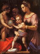 Andrea del Sarto The Holy Family with the Infant St.John China oil painting reproduction